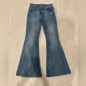7 For All Mankind- bell bottom flare womens denim
